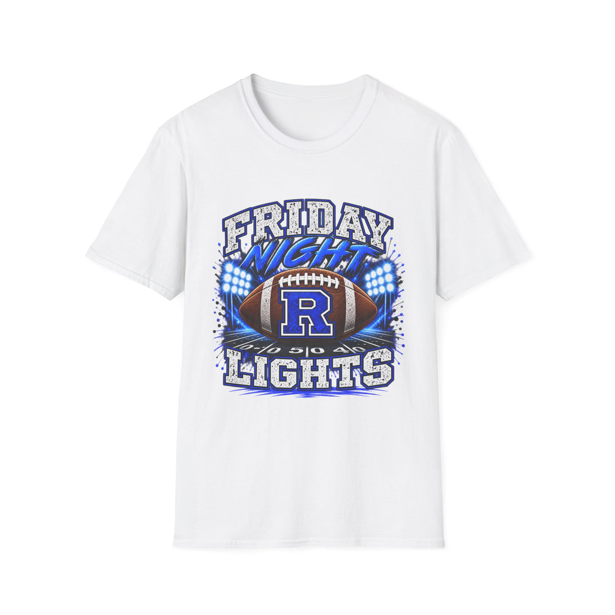 Friday Night Lights Football T-Shirt — High School Game Day Tee