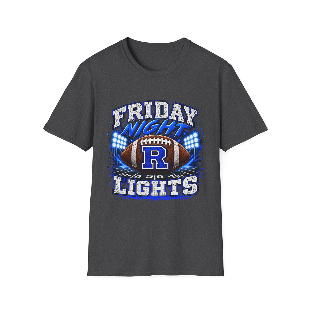 Friday Night Lights Football T-Shirt — High School Game Day Tee