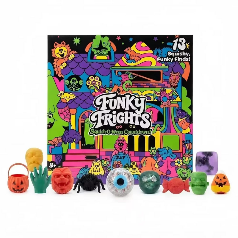Needoh New Funky Frights Halloween Advent Calendar