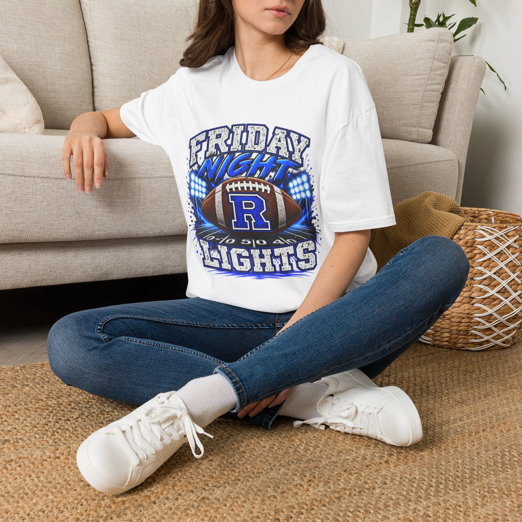 Friday Night Lights Football T-Shirt — High School Game Day Tee