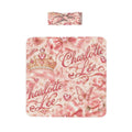 Baby Headbands  Swaddle Blanket Set BabyBundleCharloette CharlotteLee5314x5314