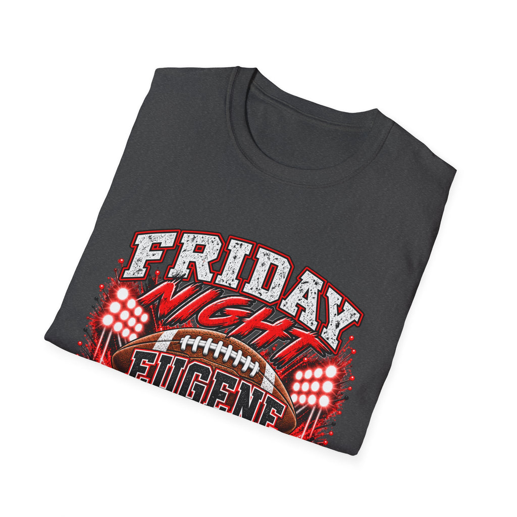 Friday Night Lights Eugene Football T-Shirt — High School Game Day Tee