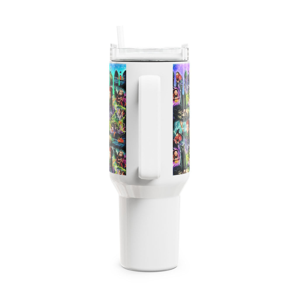 Hocus Pocus 40oz Tumbler — Holographic Witchcraft Apothecary Travel Mug